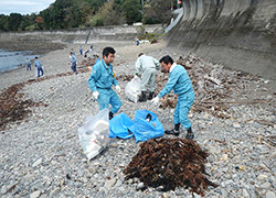 Environmental improvement activities near Gobo Power Station