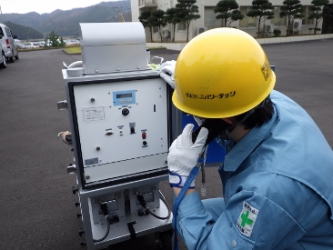 放射線測定器類の保守